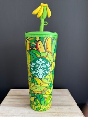 NWT Starbucks x FARM Rio 2025 "Board Banana" 24 oz Tumbler